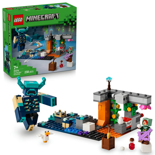 LEGO MINECRAFT INTALNIREA CU TEMNICERUL 21274 - Imagine 8