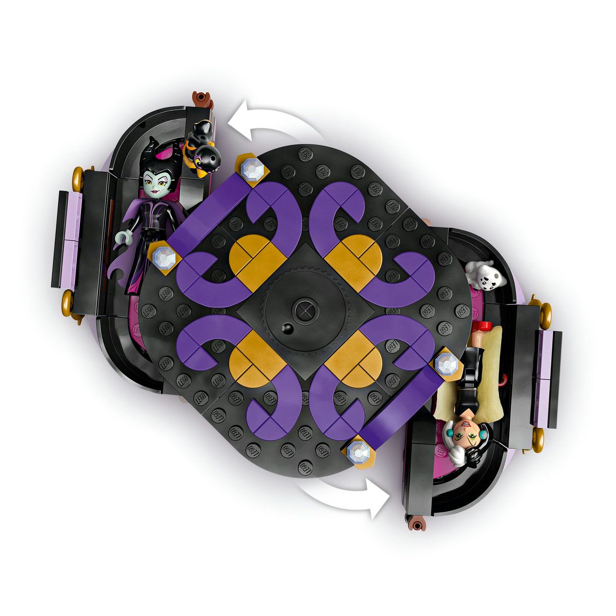 LEGO DISNEY ROCHIILE LUI MALEFICENT SI CRUELLA DE VIL 43262 - Imagine 4 [ps:e47df4d8-ea20-4cd3-b66d-d1f3aca56914]