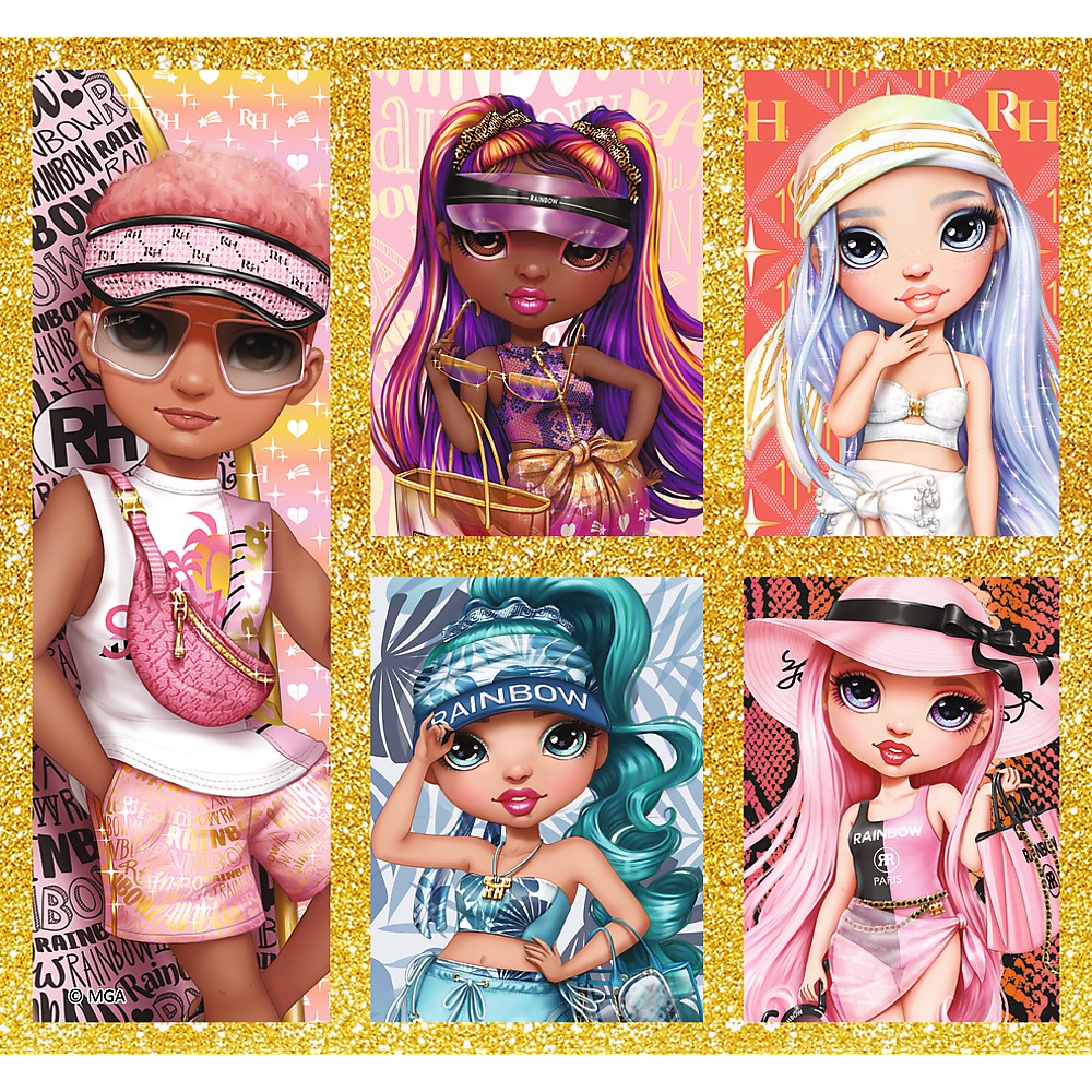 PUZZLE TREFL 10IN1 RAINBOW HIGH PAPUSILE FASHION - Imagine 6 [ps:1c1bccfd-fbbb-4b75-a96c-a5eb523c2392]