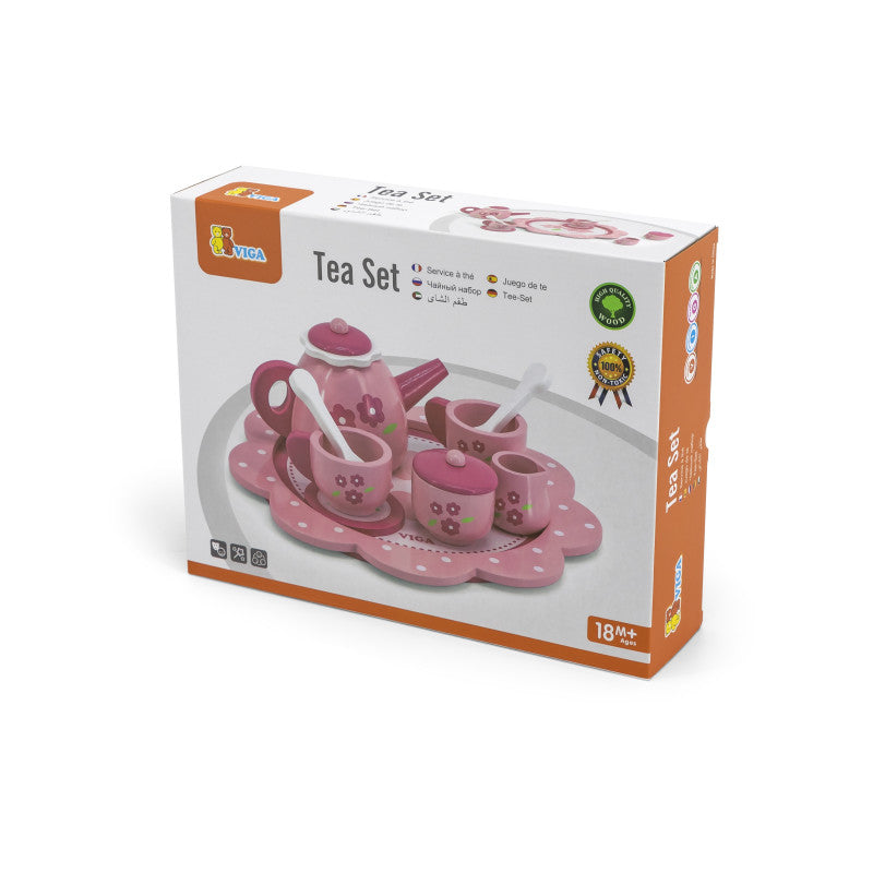 Set pentru ceai, din lemn, Viga [ps:ae6c2dbe-514b-4a8b-ab2a-635a156c4bcb]