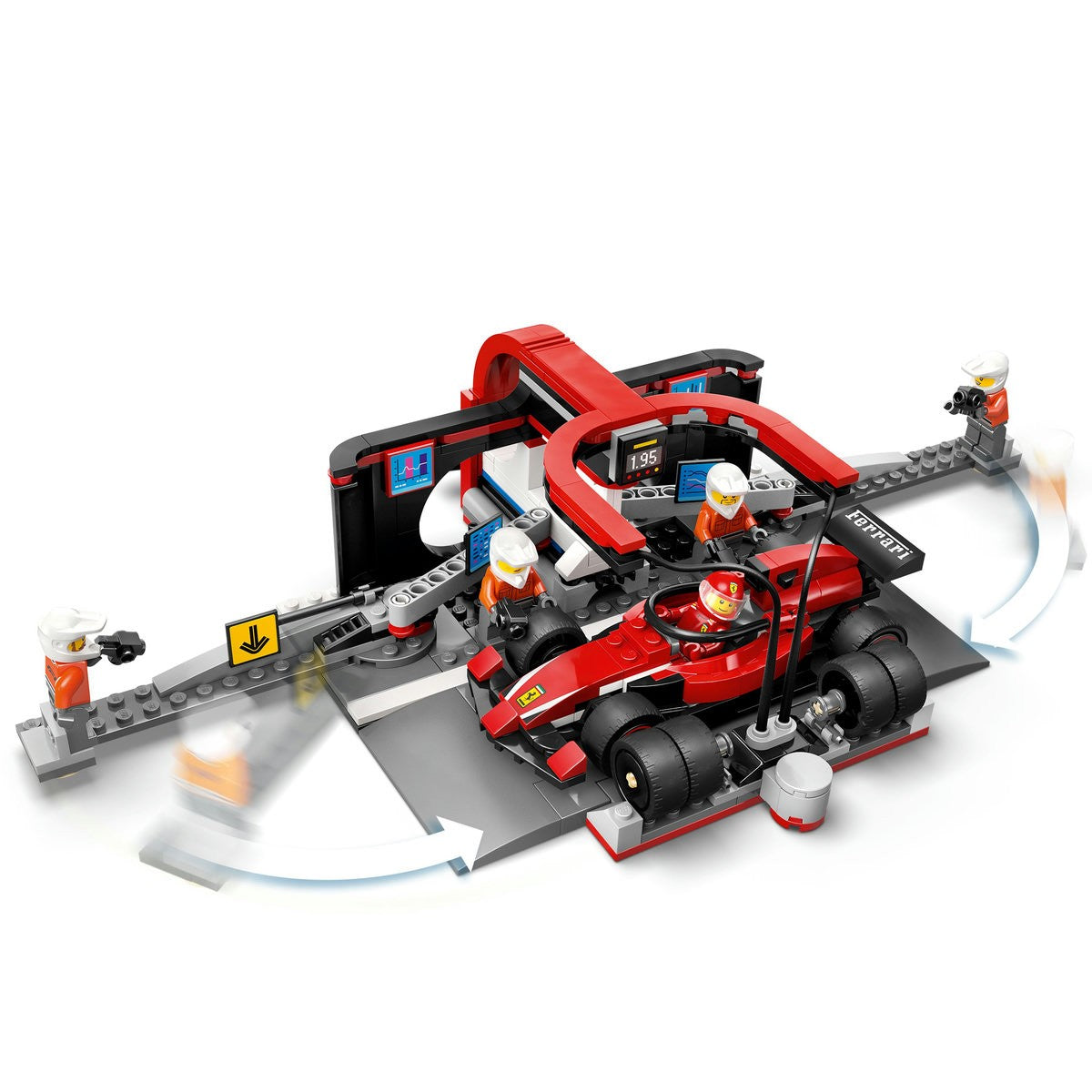 LEGO CITY BOXA SI MECANICI F1 CU MASINA FERRARI 60443 - Imagine 7 [ps:b8d81440-961a-4822-bb17-4ca71adcc6cf]