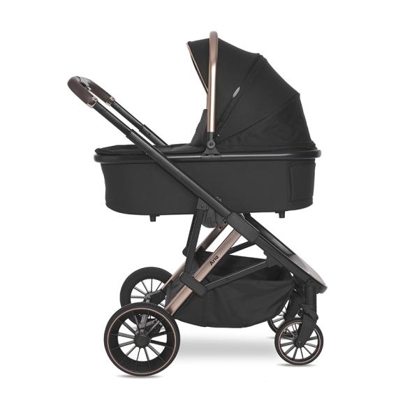 Cărucior Set 3 în 1 Lorelli Aria, Negru - Coșuleț Auto - Black (8) [ps:444190e9-950d-4401-a5cd-e69b06d0dda4]