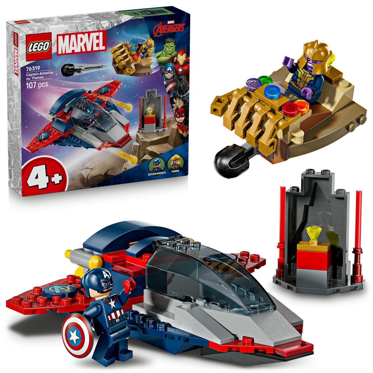 LEGO MARVEL RAZBUNATORII CAPITANUL AMERICA VS THANOS 76319 - Imagine 9 [ps:3d1c88e4-fab0-46f8-bec6-37fd3432bda6]