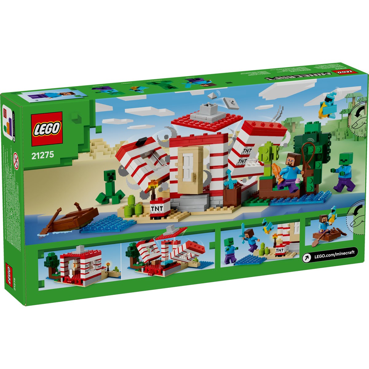 LEGO MINECRAFT CASA TNT DIN JUNGLA 21275 - Imagine 6 [ps:2ff7155a-77af-4e98-91a0-b535782658ff]