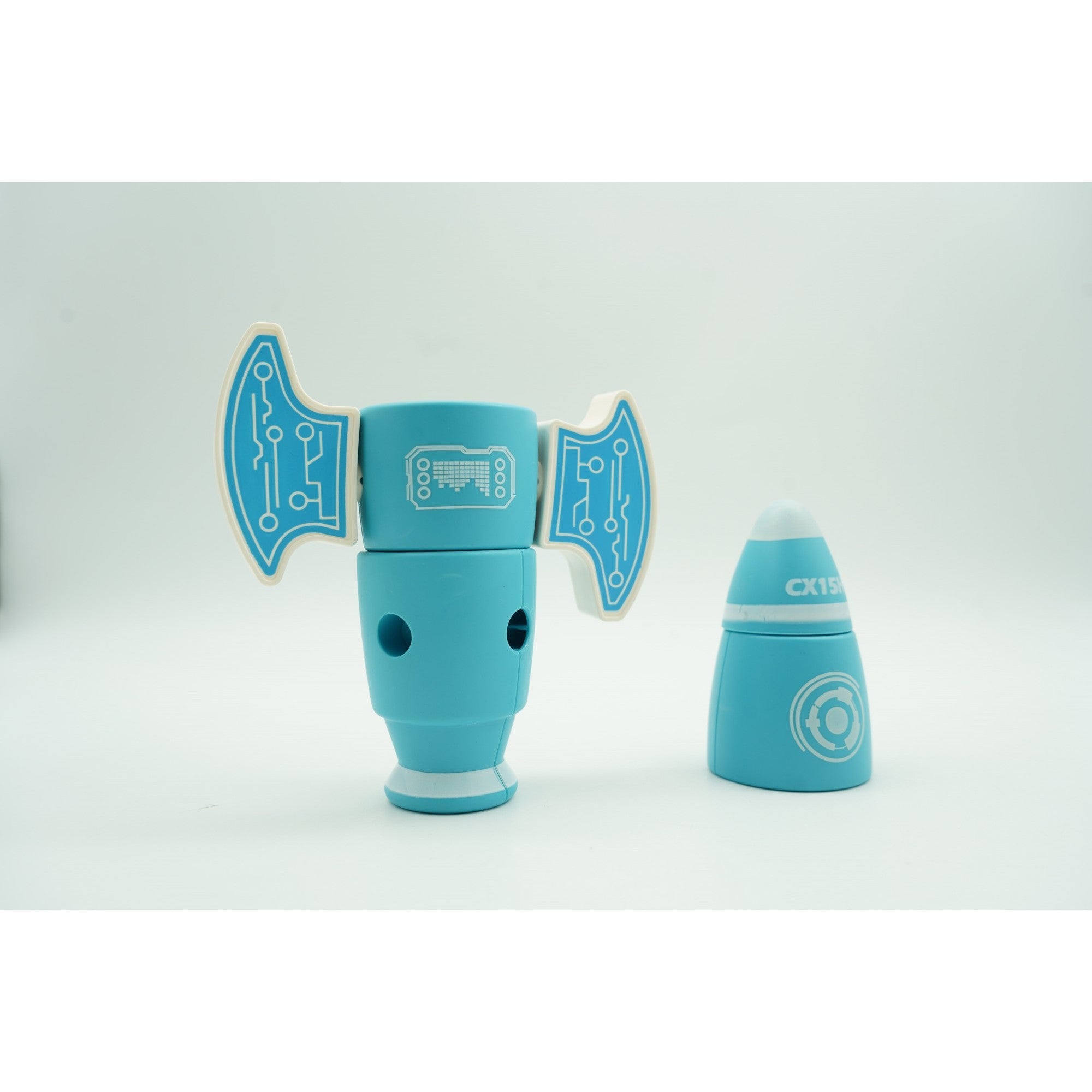 Set Blocuri Magnetice Flippy, 8 Piese, Rachetă, Albastru - Default Title (8) [ps:105ef36d-104c-4805-a088-0a0ec4704489]