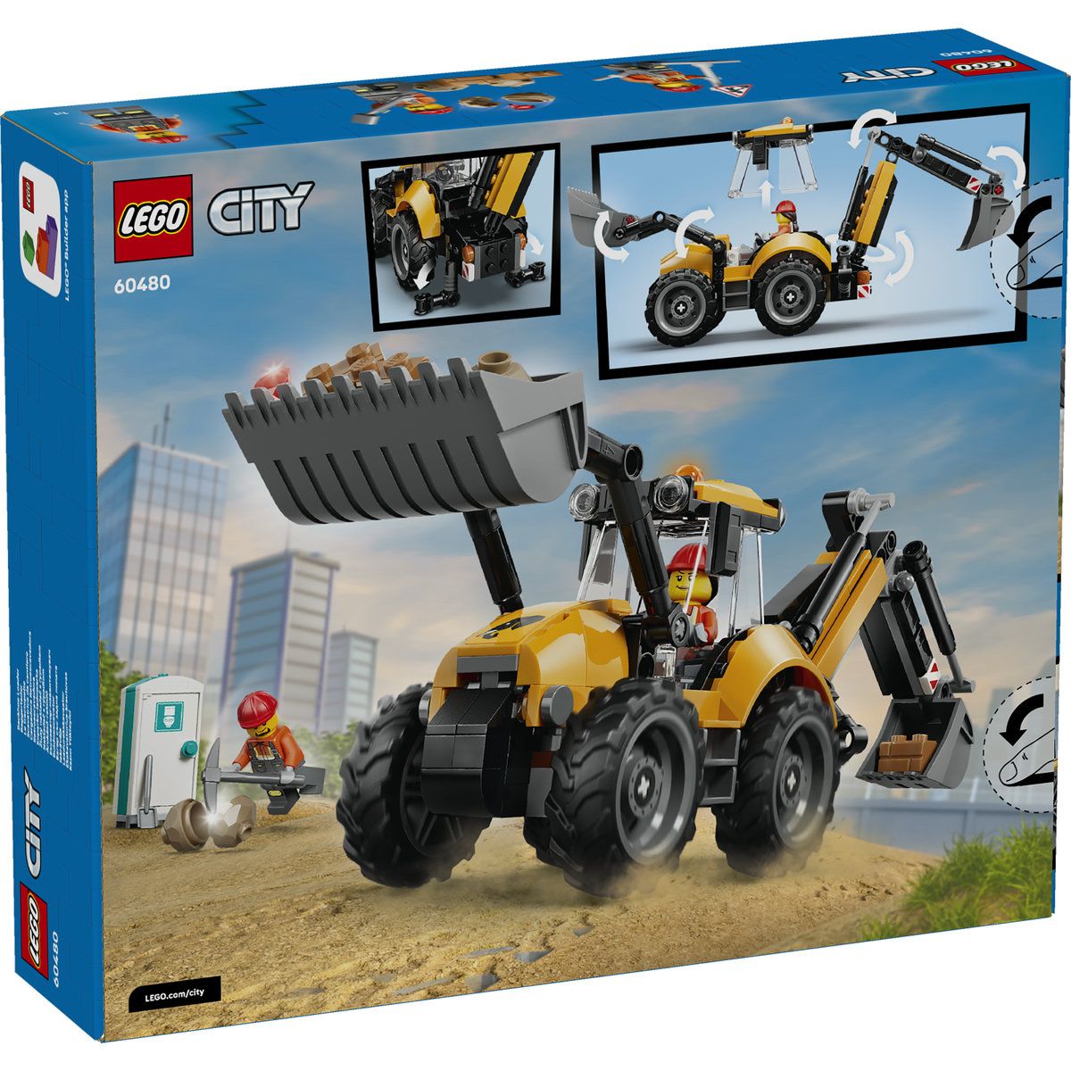 LEGO City Buldoexcavator Galben 60480 - Set de Construcție - Default Title (9) [ps:abccd890-d4a1-47a0-93b5-06a1880d47c7]