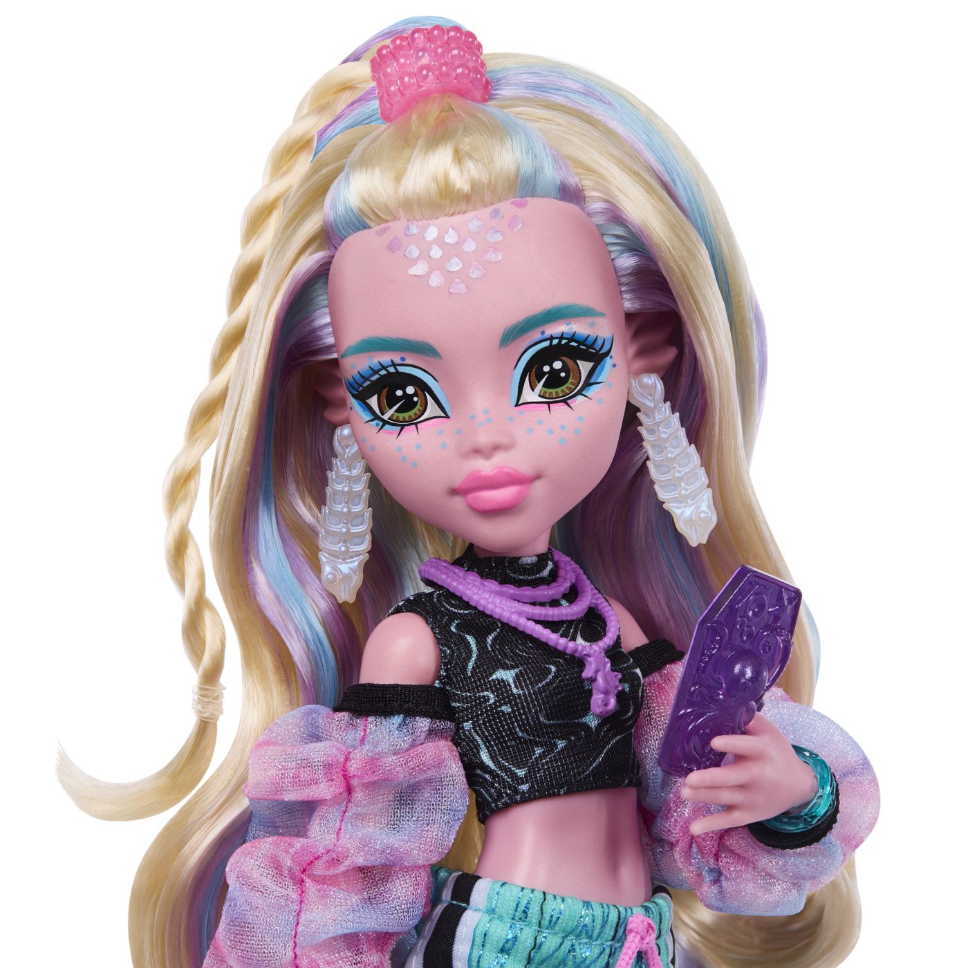 MONSTER HIGH PAPUSA LAGOONA BLUE CU ACCESORII Mattel - Imagine 9
