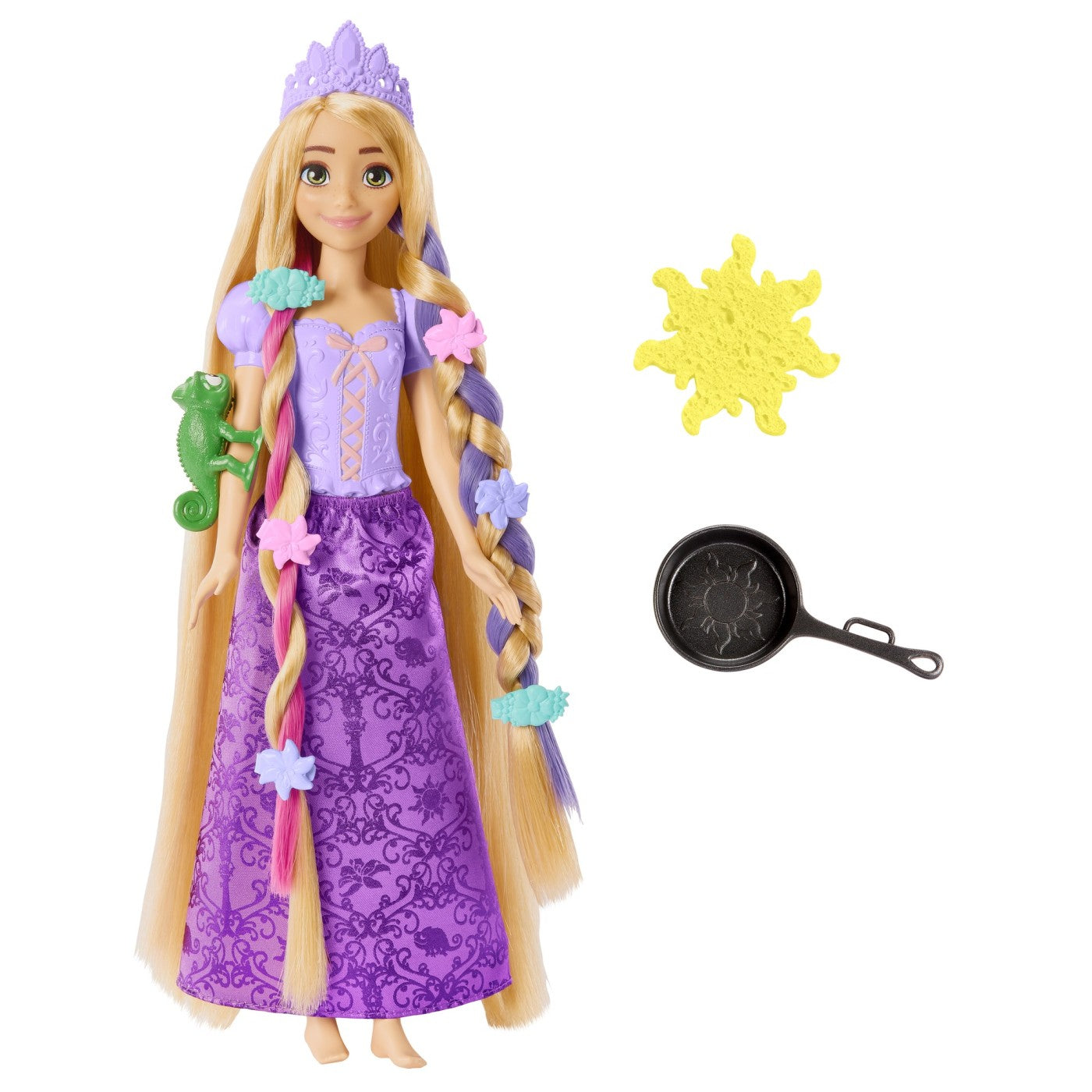 DISNEY PRINCESS PAPUSA RAPUNZEL Mattel - Imagine 9