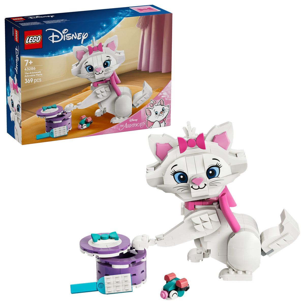 LEGO DISNEY THE ARISTOCATS ADORABILA MARIE DIN PISICILE ARISTOCRATE 43286 [ps:876615b4-494a-47e4-bec4-687910f5794e]