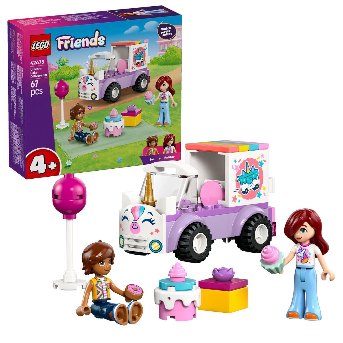 LEGO FIRENDS MASINA UNICORN PENTRU LIVRARE DE TORTURI 42675 [ps:1e62a781-3ddf-41d4-a91e-eb9d8aa99d0f]