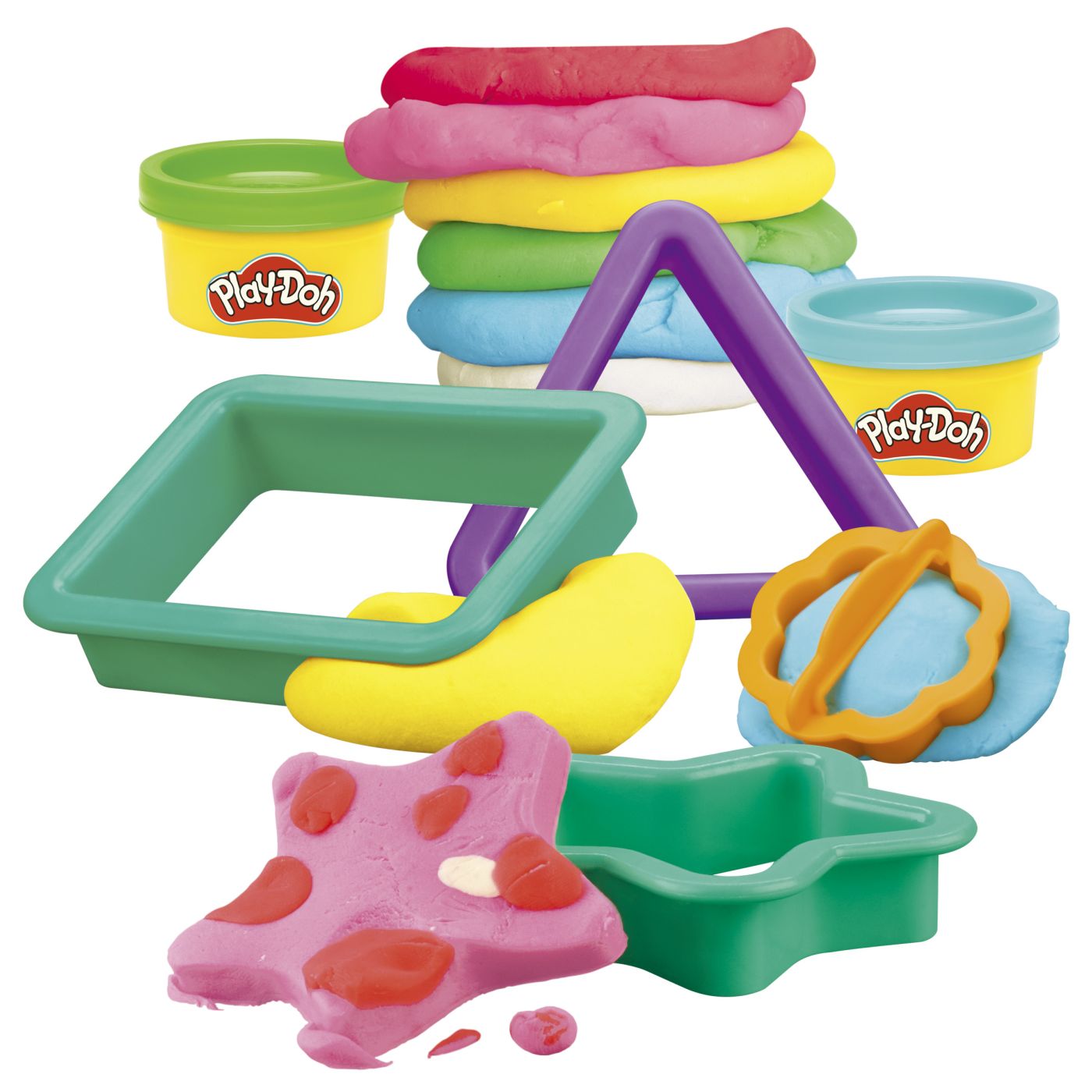 Play-Doh Set Forme Geometrice Hasbro - Jucărie Modelaj - Default Title (9) [ps:5857d073-7efe-46f2-b597-9ab37a15ce75]