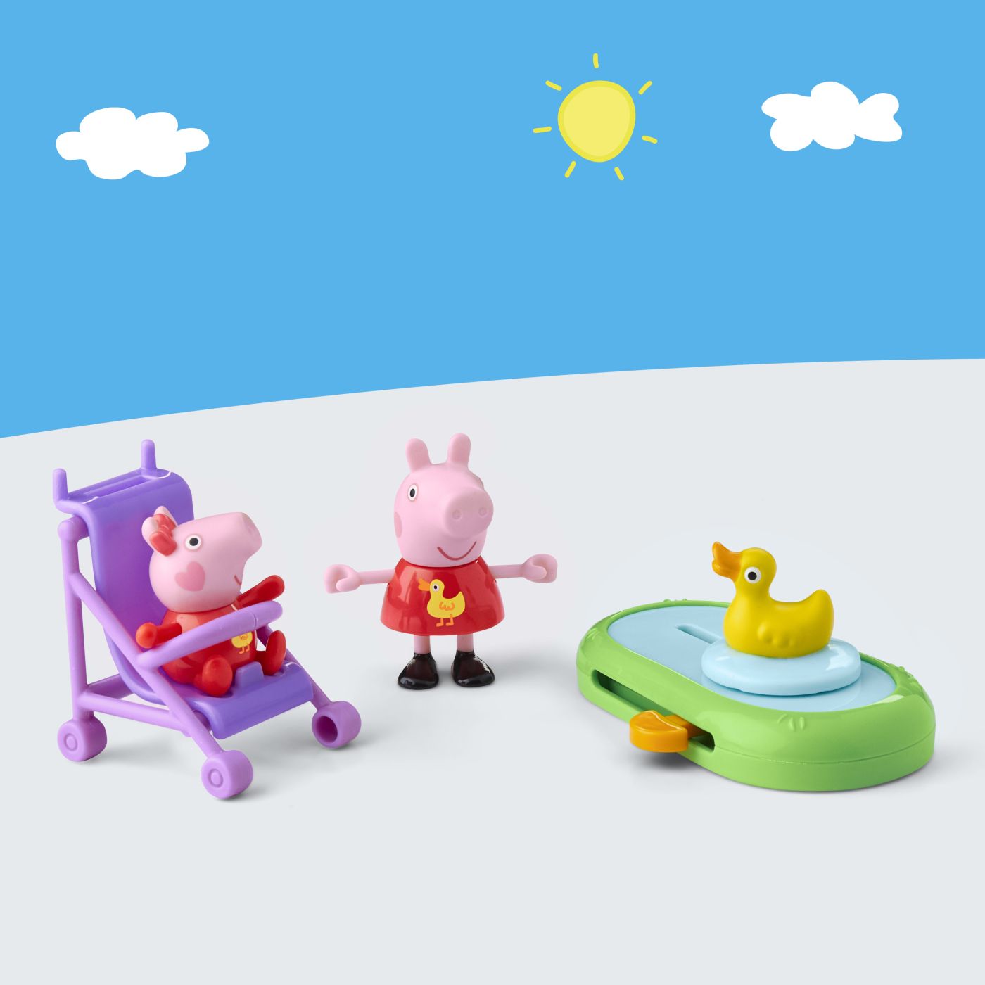 PEPPA PIG SET PEPPA SI EVI IN PARCUL DE DISTRACTII Hasbro - Imagine 9 [ps:4430ff0a-b92f-484f-a334-253ae8203596]