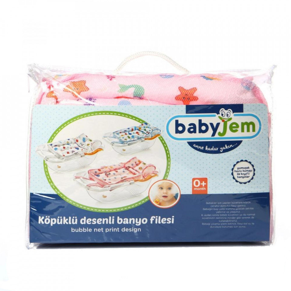 Hamac din spuma pentru cadita BabyJem Ocean Baby (Culoare: Alb) [ps:e7def560-746d-48f7-b8a6-058966b0e0bf]
