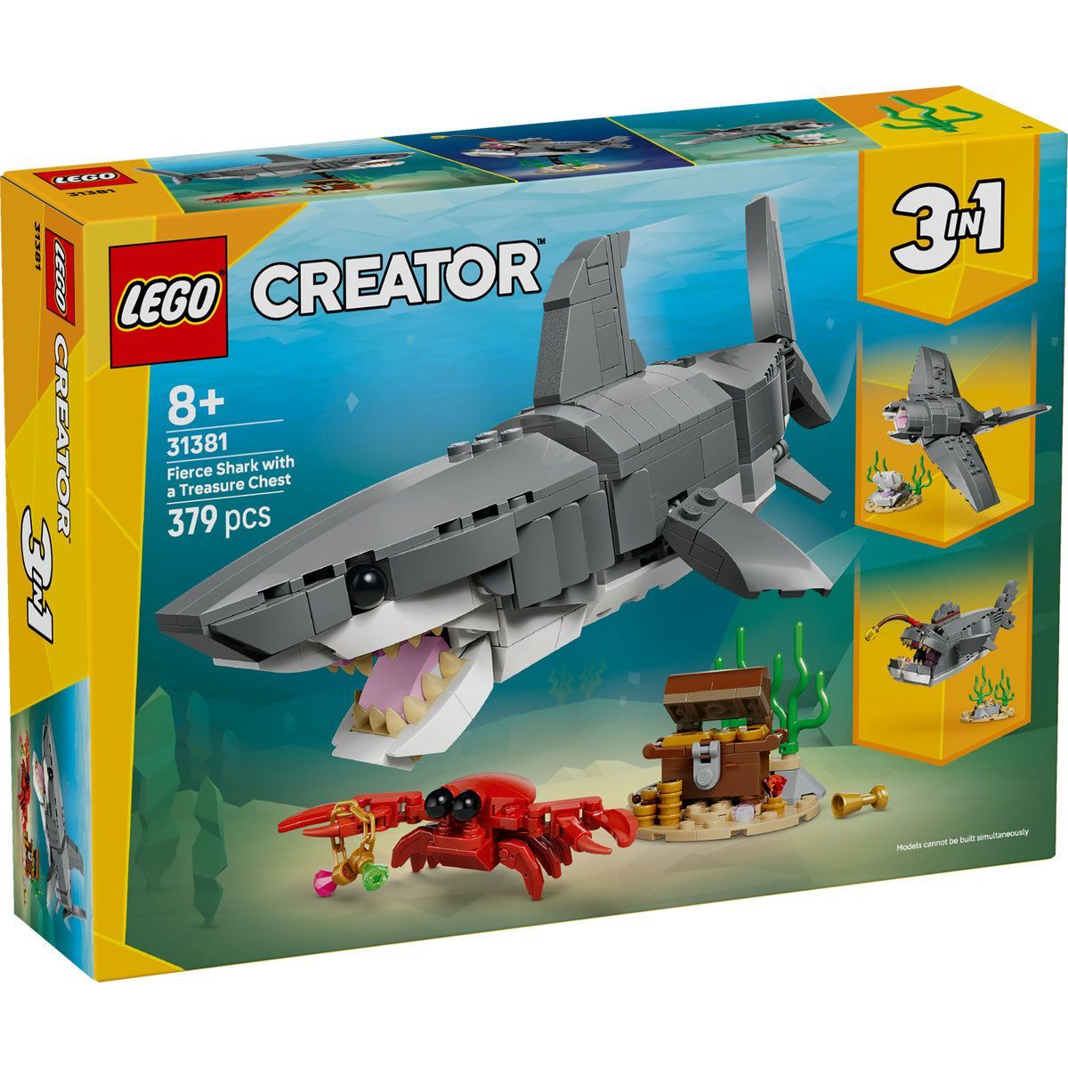 LEGO CREATOR RECHIN FEROCE CU UN CUFAR DE COMORI 31381 [ps:d5f4ff35-5e43-43b0-8dc7-e7fc56531d0d]