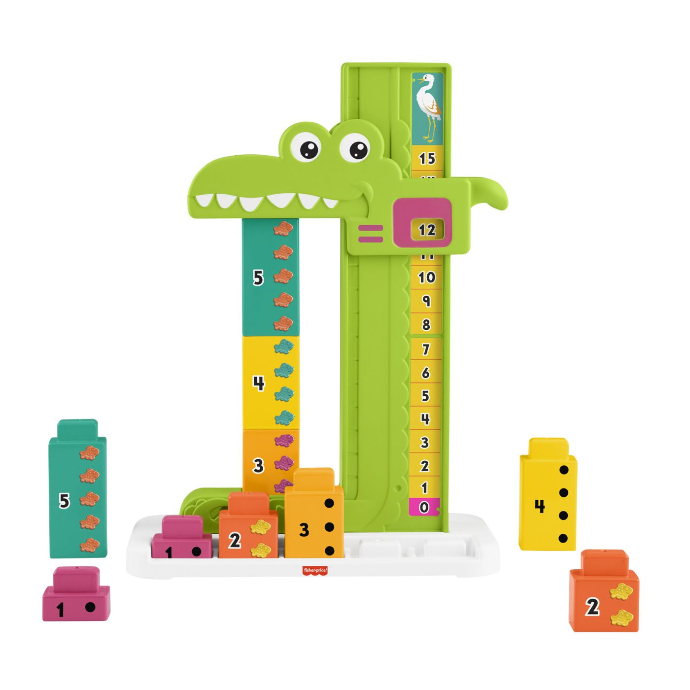 FISHER PRICE JUCARIE EDUCATIVA ALIGATOR STIVUIBILA Mattel - Imagine 6 [ps:54e18175-1fba-4f02-b66d-39f6096106c8]