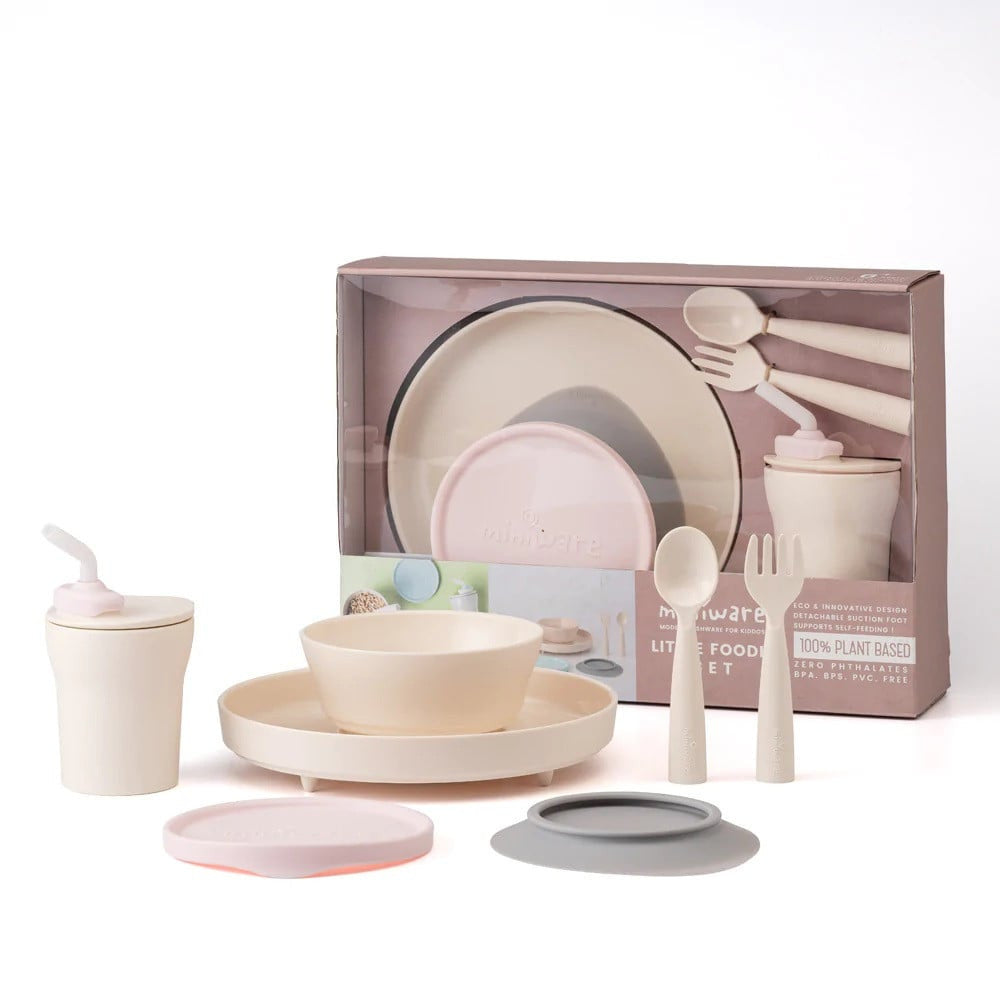 Set diversificare hrana bebelusi Miniware Little Foodie, - Imagine 9