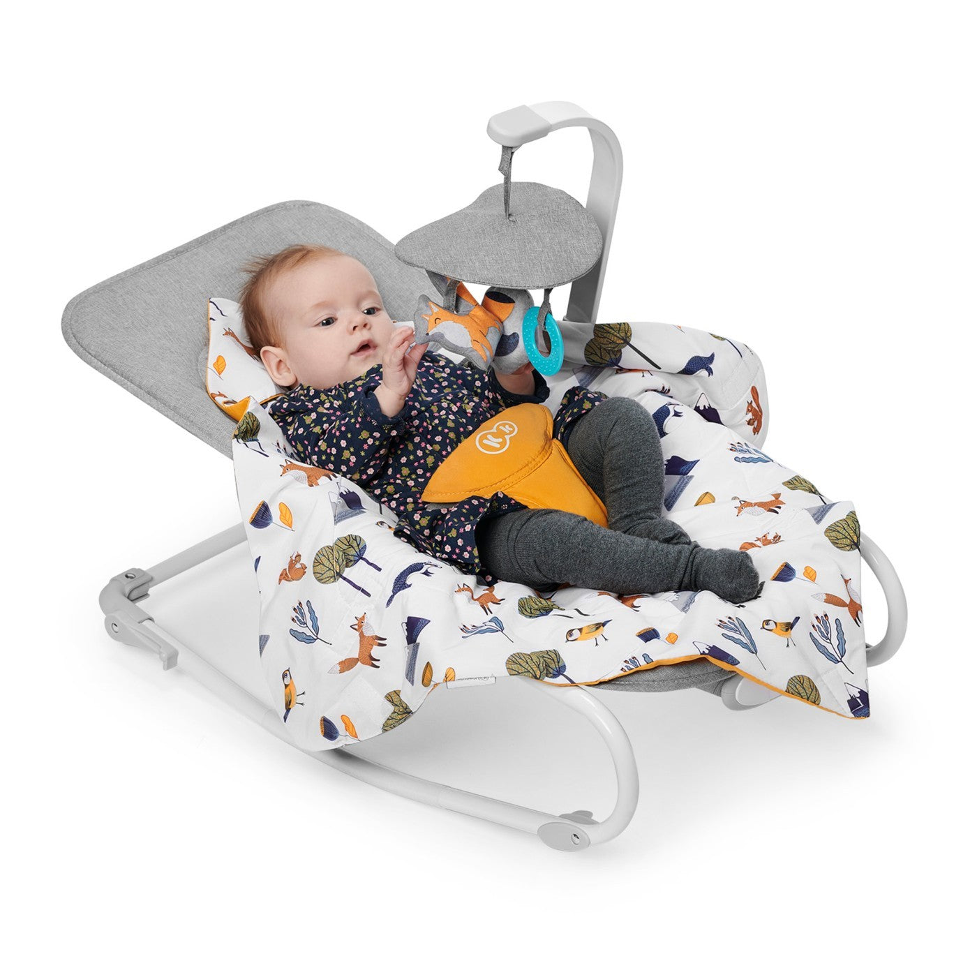 SEZLONG 3 IN 1, KINDERKRAFT FELIO 2, FOREST YELLOW - Imagine 9