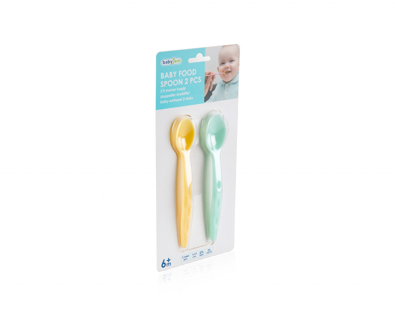 Set 2 lingurite pentru copii BabyJem (Culoare: Roz) [ps:d852bea8-f25e-4345-b0d8-3e9cac525df6]