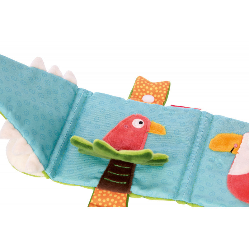 Carte senzoriala din plus cu activitati Crocodil, PlayQ Sigikid [ps:f1c28363-6b20-43be-9a73-e7bc0394f4bd]