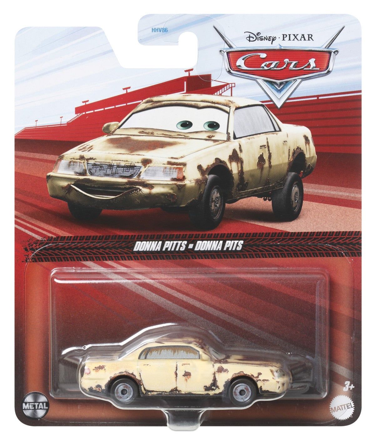 MASINUTA METALICA CARS3 PERSONAJUL CLAUDE SCRUGGS Mattel - Imagine 9