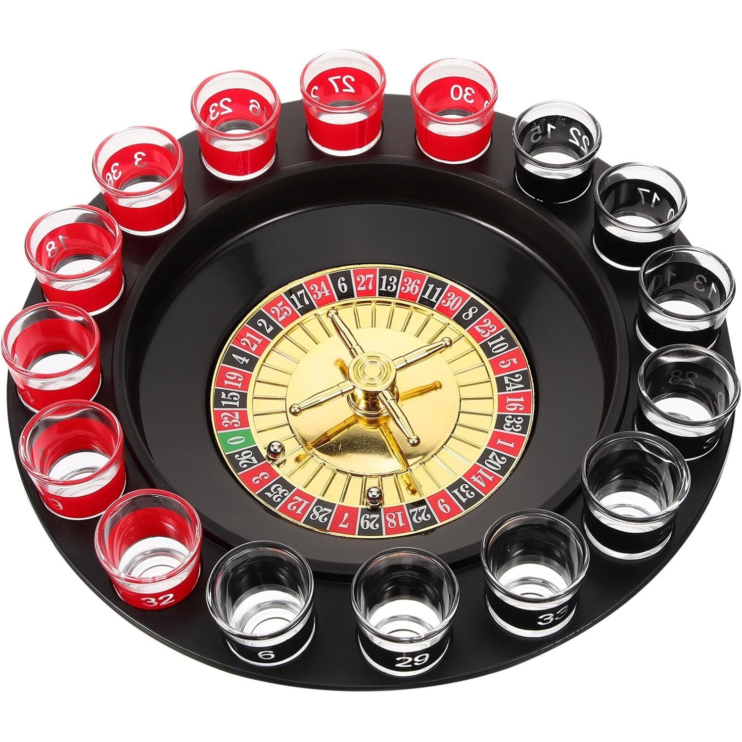 Joc Ruletă Flippy cu Pahare Shot și Planșă Blackjack - Default Title (9) [ps:4ccde482-0700-4782-9214-13c438147b85]