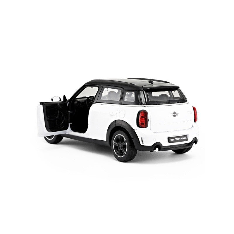 MASINUTA METALICA MINICOOPER ROSU SCARA 1 LA 24 Rastar - Alb