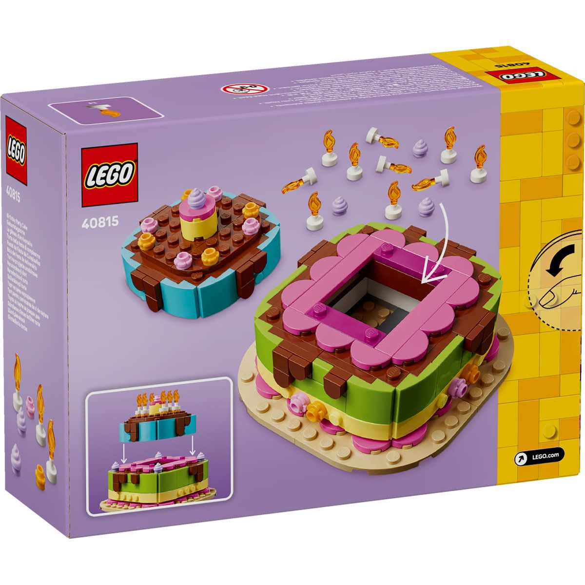 LEGO Tort pentru Petrecerea de Zi de Naștere 40815 - Default Title (9) [ps:d9073311-c482-4008-b32a-45889d587746]