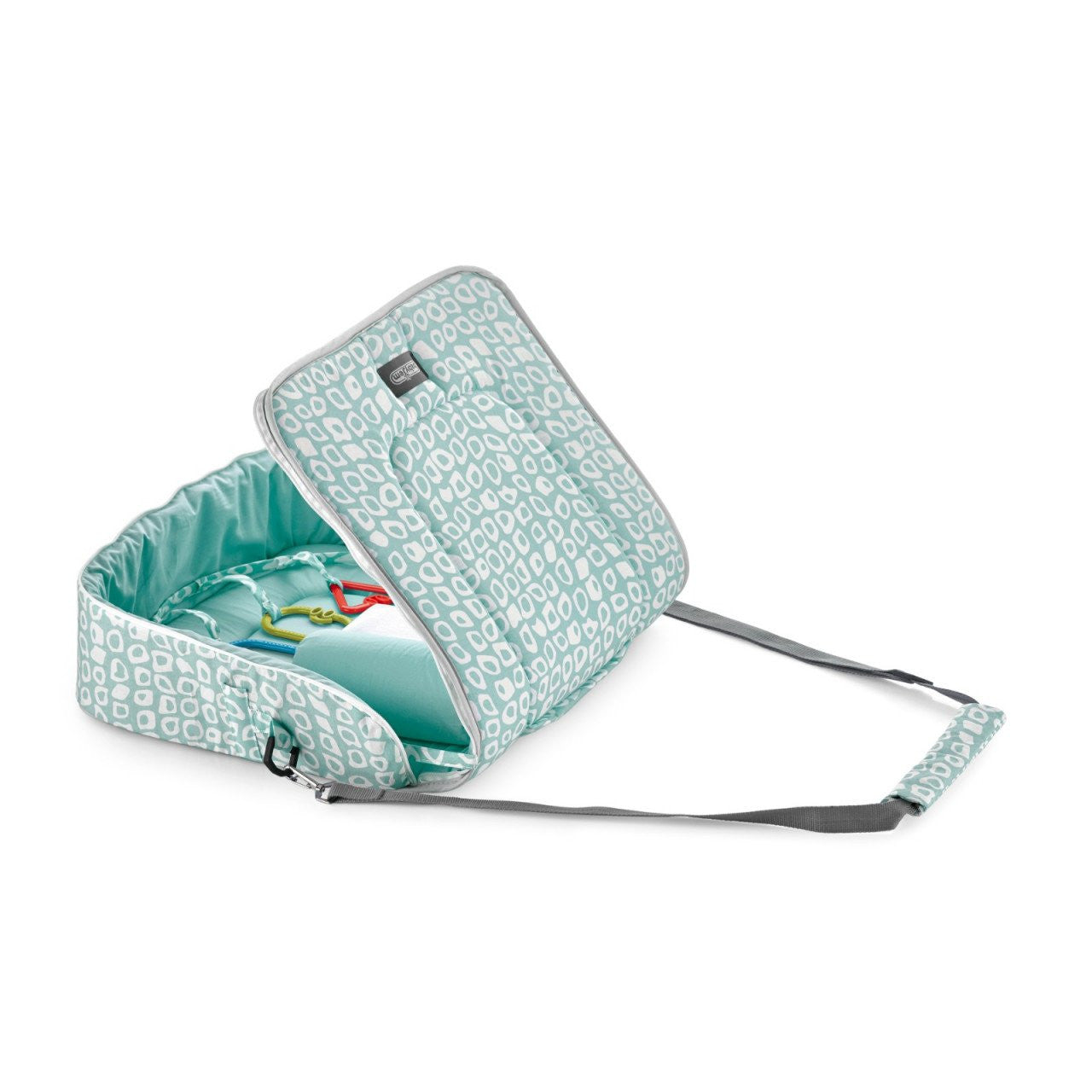Geanta multifunctionala 3 in 1, BabyJem, 60x100 cm (Culoare: Verde) [ps:7b482ee9-15ec-4bbc-a917-a5a013b8354f]
