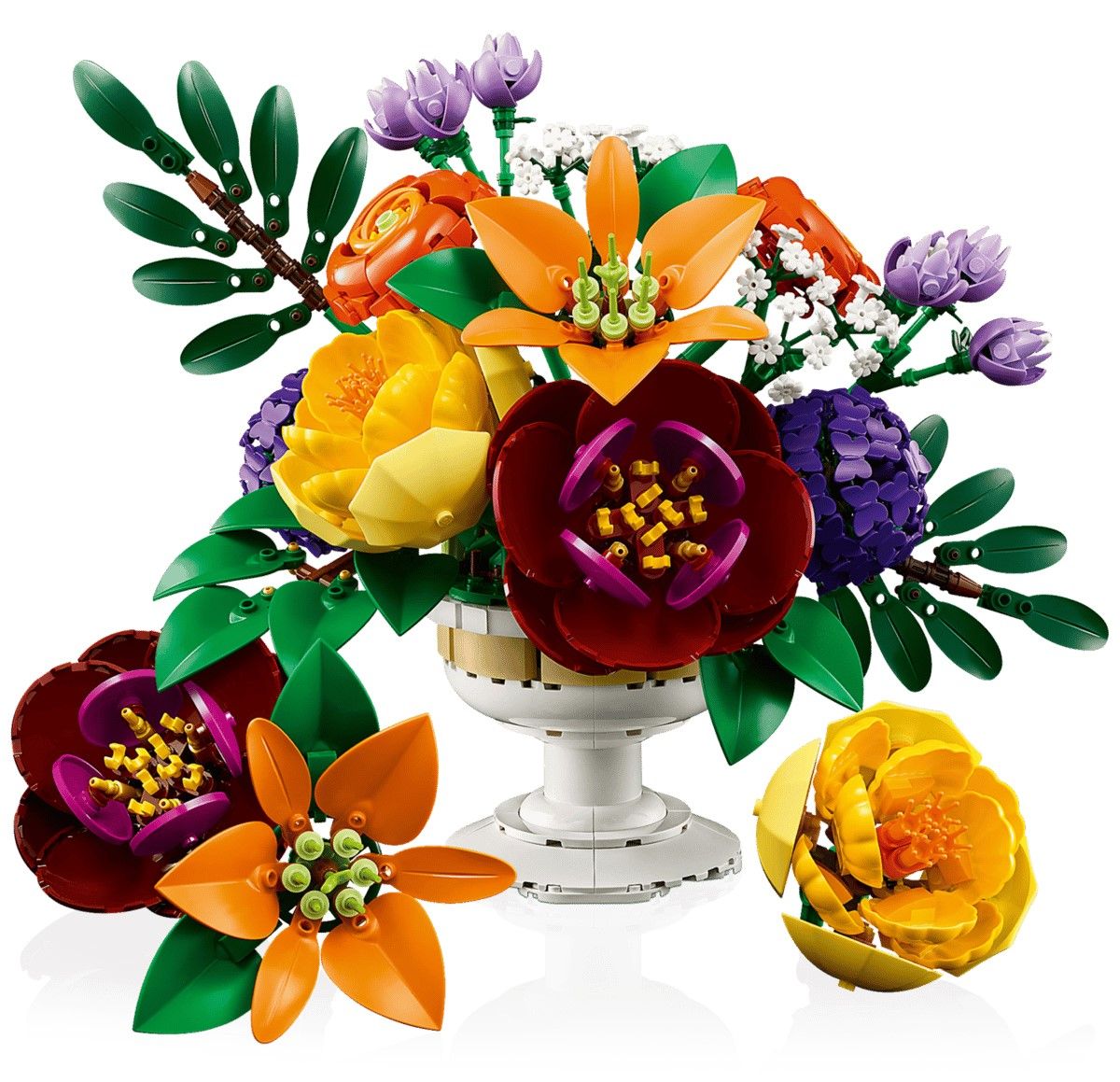 LEGO BOTANICALS  ARANJAMENT FLORAL 10345 - Imagine 4 [ps:608caba1-9262-408e-b1f9-888e804b9224]
