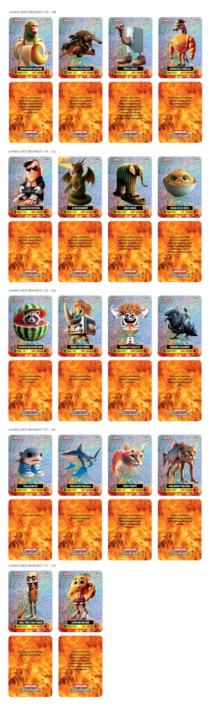 LAMINCARD ITALIAN BRAINROT AS - Imagine 9