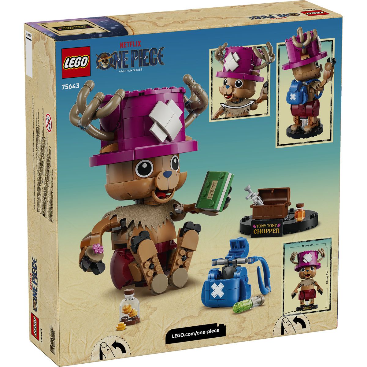LEGO One Piece Tony Tony Chopper 75643 - Set de Construcție - Default Title (9) [ps:99d59a69-ee92-4509-a987-26dabddda6ff]