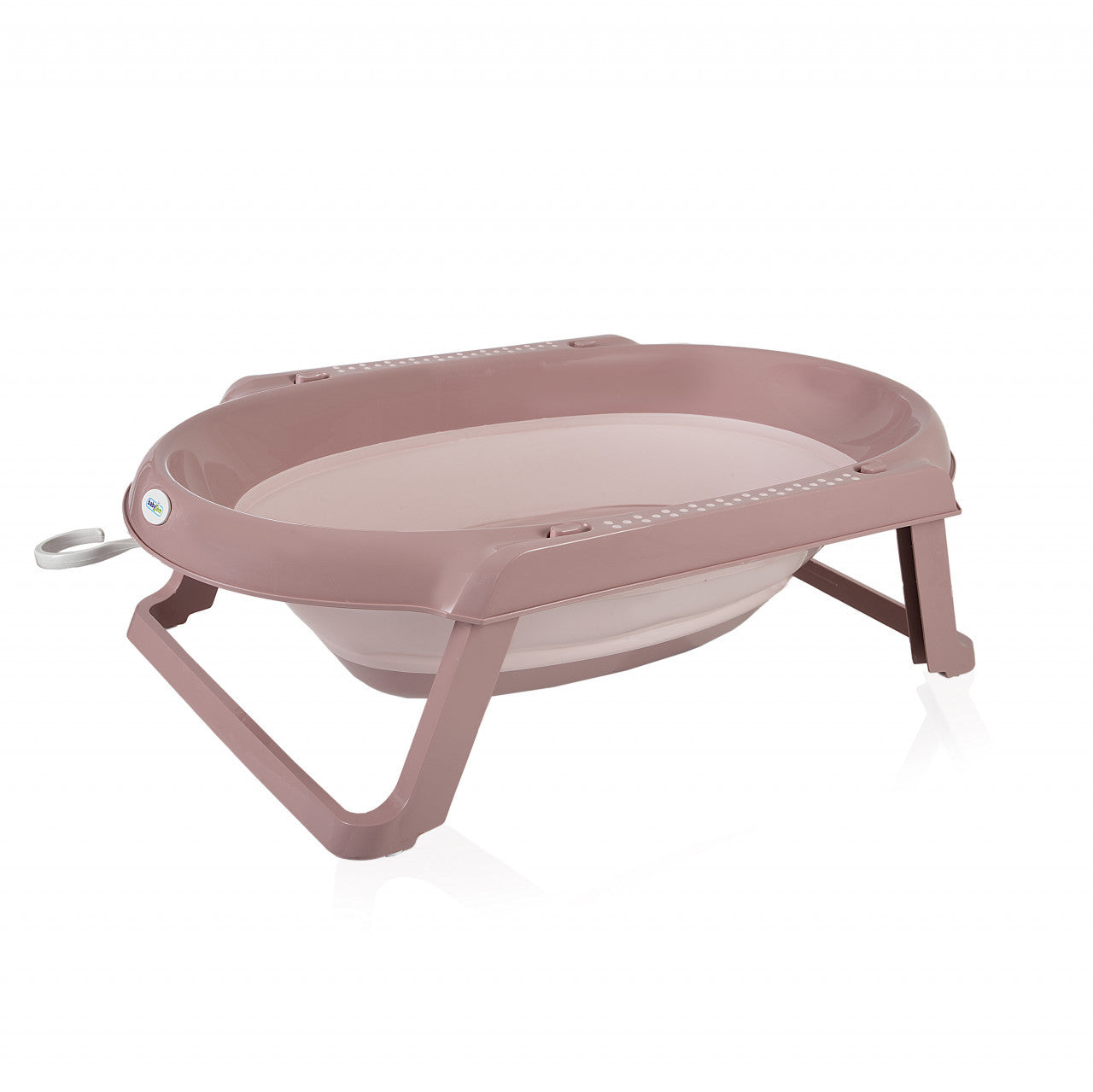 Cadita pliabila BabyJem (Culoare: Turcoaz) - Roz