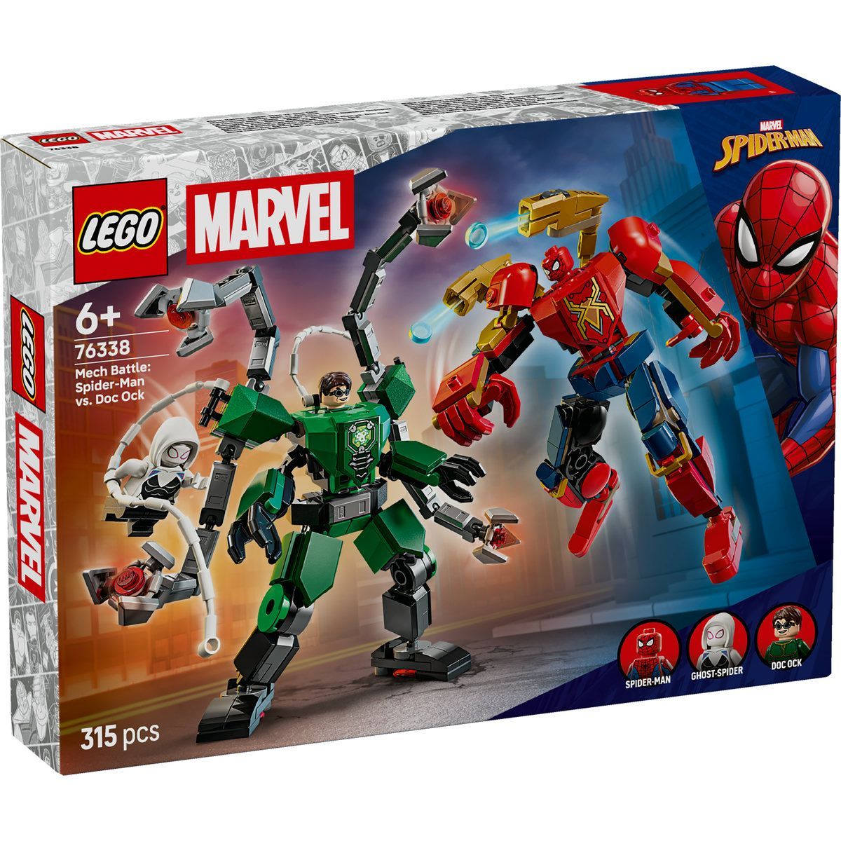 LEGO MARVEL BATALIA ROBOTILOR OMUL PAIANJEN VS DOC OCK 76338 [ps:2f598d17-318e-4a1a-95a6-719301a82d68]
