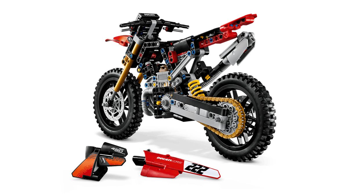 LEGO Technic Motocicletă Ducati Desmo 450 MX 42238 - Default Title (9) [ps:55dcadd5-5c2d-4cb1-8e30-5bd1b53ecde5]