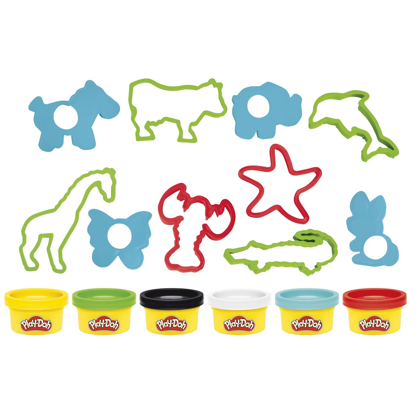 Play-Doh Set Forme Animale Hasbro - Jucărie de Modelaj - Default Title (9) [ps:9749d94e-473b-40fd-857b-509a7b18ebf9]