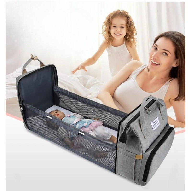 Rucsac Multifunctional Flippy cu Patut Pliabil | infant.ro - Gri (9) [ps:f25dc15d-065a-4f4a-8c27-ebab3e451088]