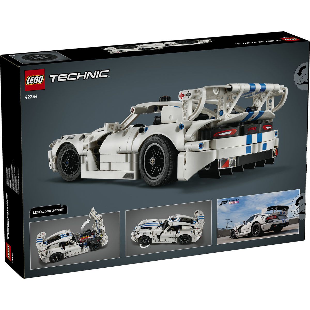 LEGO Technic Dodge Viper GTS R 42234 - Mașină Sport - Default Title (9) [ps:d9acc7e8-0aca-4594-a82b-1811d7313bd9]
