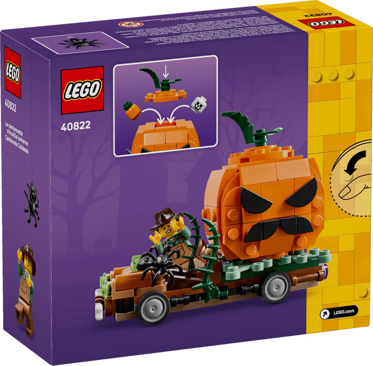 LEGO Camioneta cu Dovleac Sculptat 40822 | Set Construcție - Default Title (9) [ps:1fb3ec2c-d77a-4ec8-abcb-fe2b0ceafa10]