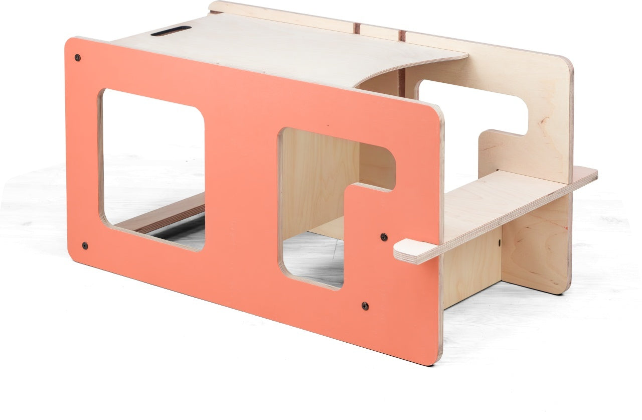Turn de invatare multifunctional Kule Flip, Roz, MamaToyz [ps:f6bd87bc-bb3f-412b-9233-b08f28f1c17c]