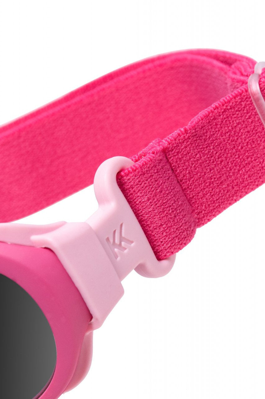 Ochelari de soare pentru copii MOKKI Click & Change, - Roz