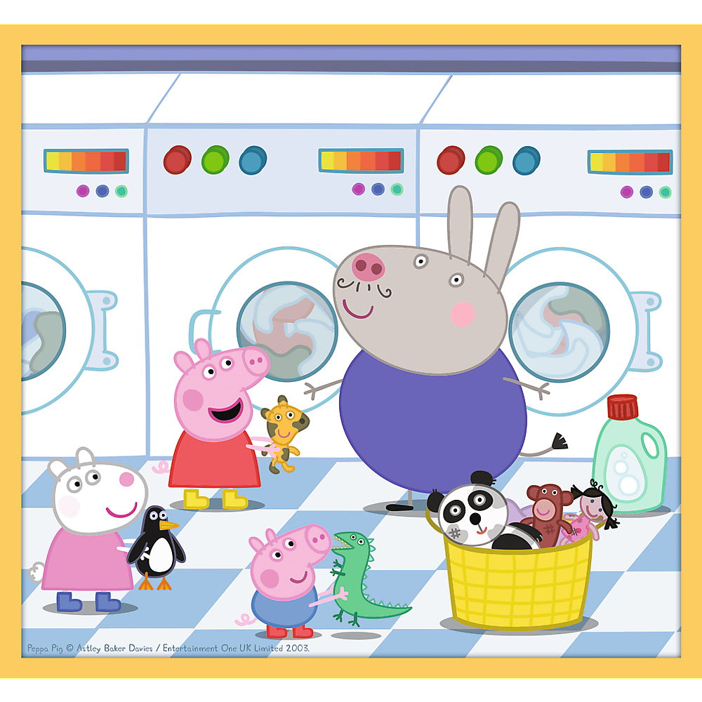 PUZZLE TREFL 10IN1 INTALNESTE-O PE PEPPA PIG - Imagine 9