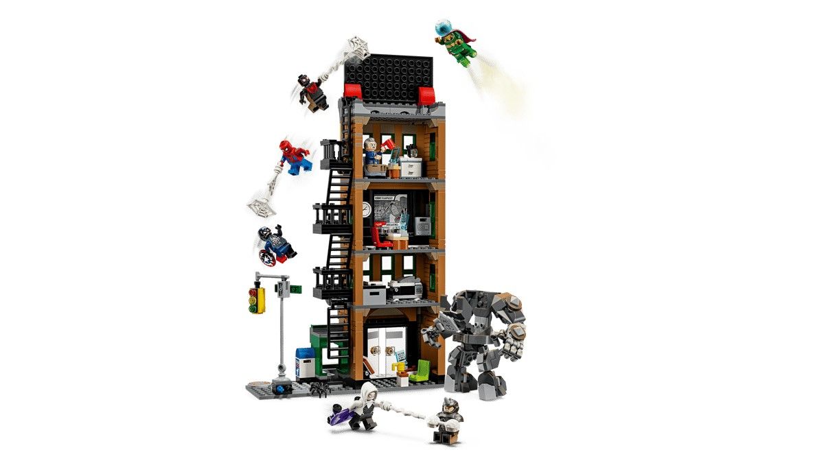 LEGO MARVEL OMUL PAIANJEN VS MYSTERIO DAILY BUGLE 76342 - Default Title (9) [ps:be20ec18-a6ce-464a-b6e0-277942b5c4bd]