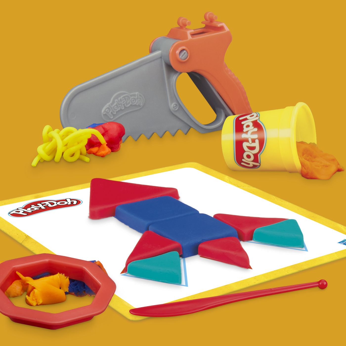 PLAY DOH SET DE JOACA CONSTRUCTIE SI MODELARE Hasbro - Imagine 2 [ps:e5ee93a9-5f0c-433b-8731-c9d4e388a5c8]