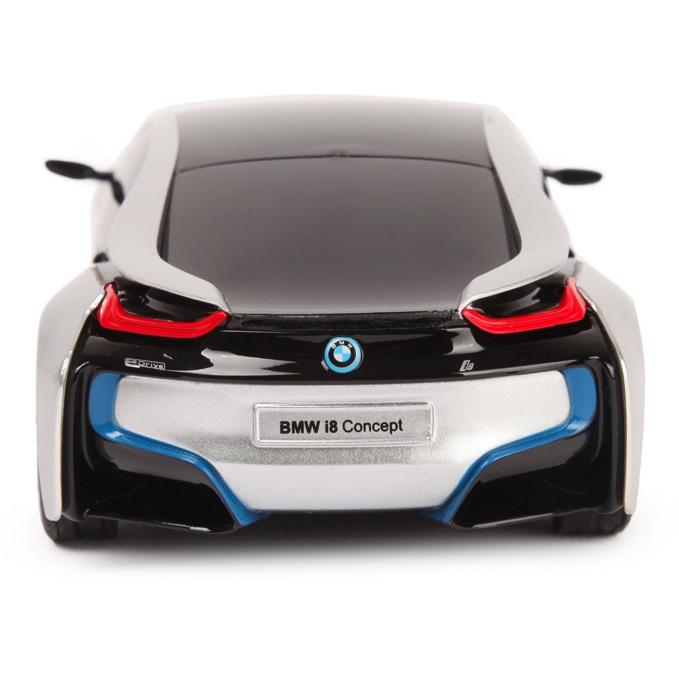 MASINA CU TELECOMANDA BMW I8 ARGINTIE SCARA 1 LA 24 Rastar - Imagine 9