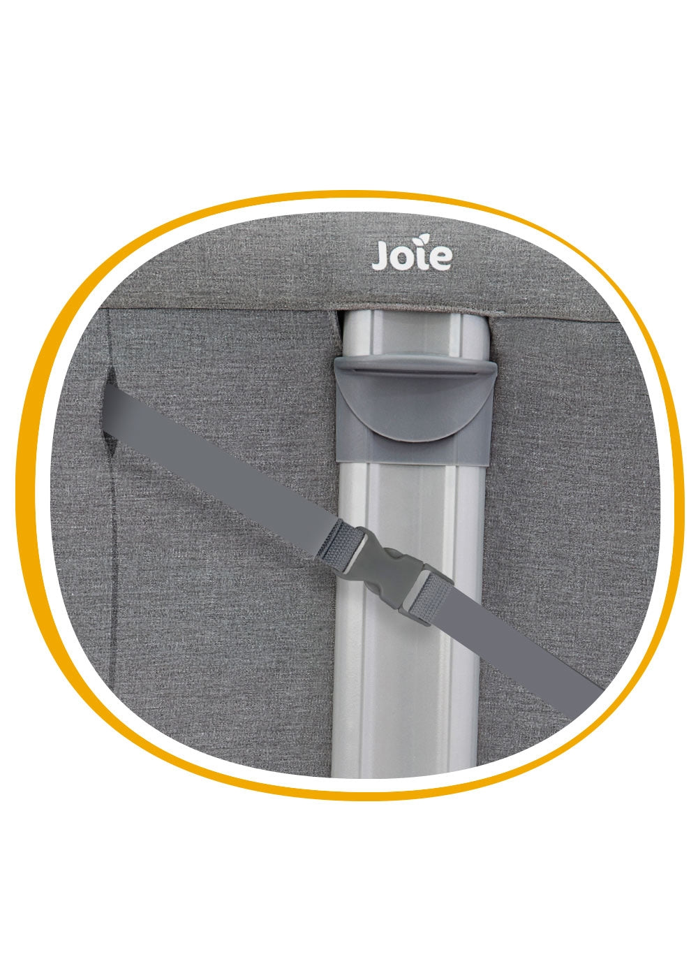 Pătuț Pliant 2 în 1 Joie Roomie Gray Flannel - Default Title (9) [ps:954f6fea-d075-4e36-a442-edcf0cd527eb]