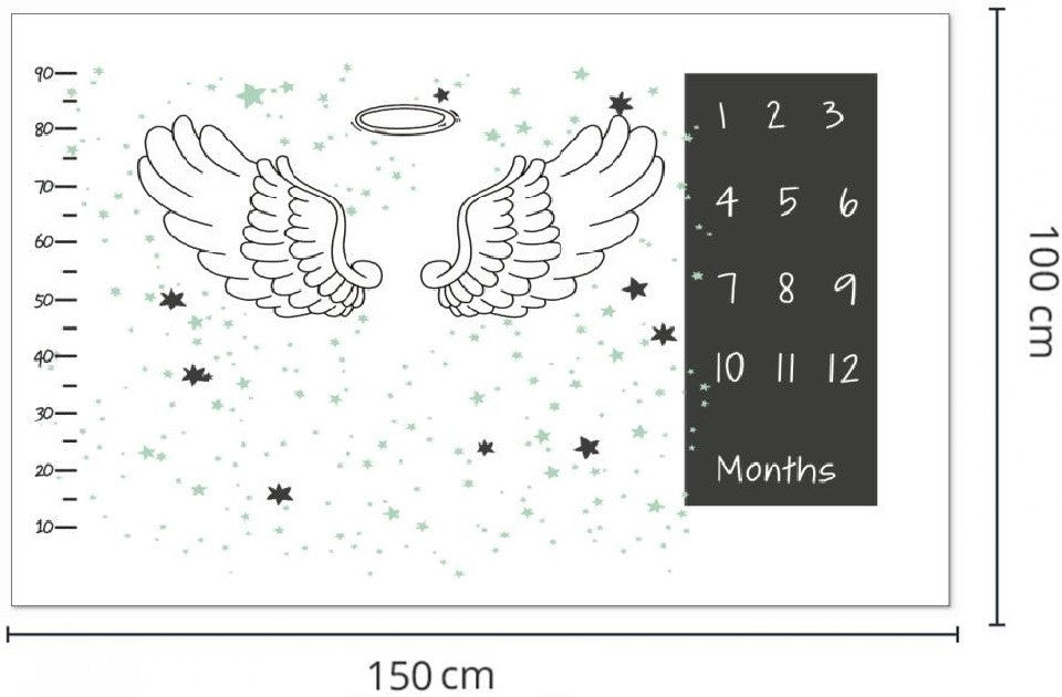 Noua Paturica plusata pentru fotografii 100x150 cm Drool - Imagine 9