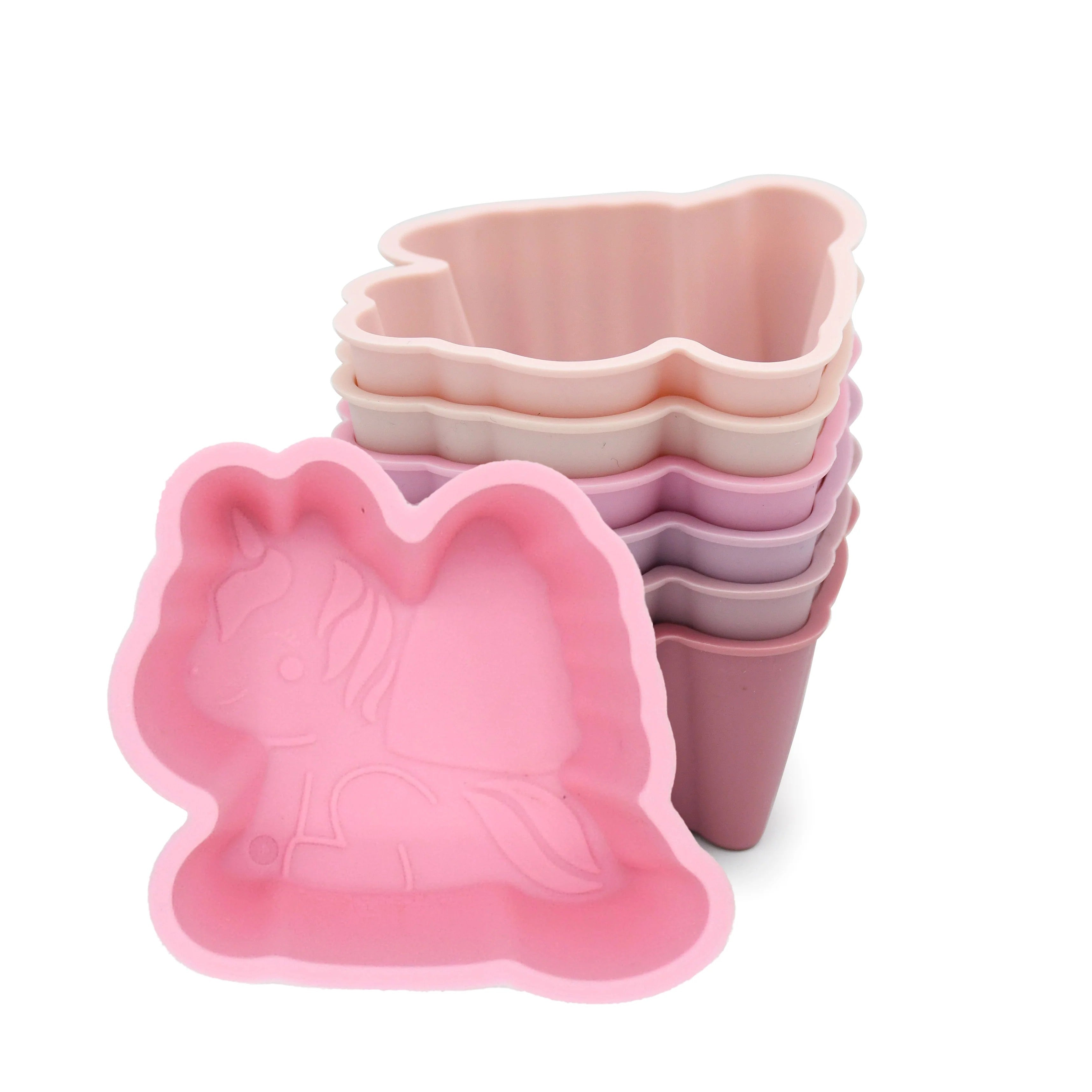 SET 6 FORME DE GATIT SILICON, MELII, MULTICOLOR - Imagine 9
