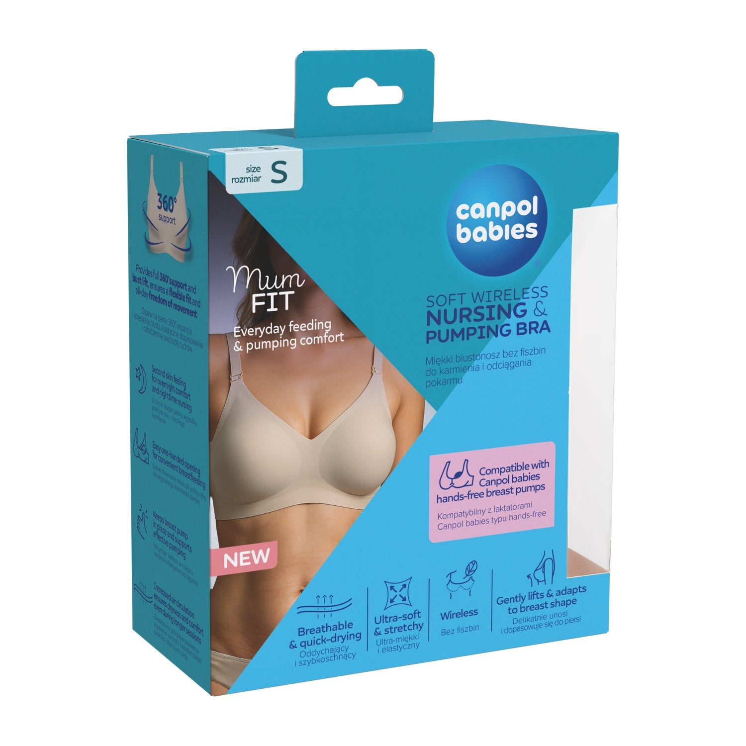 Sutien de alăptare MumFit, mărimea S, 78/013 [ps:92a3e721-c707-4504-a35a-e09ae8ccb02d]