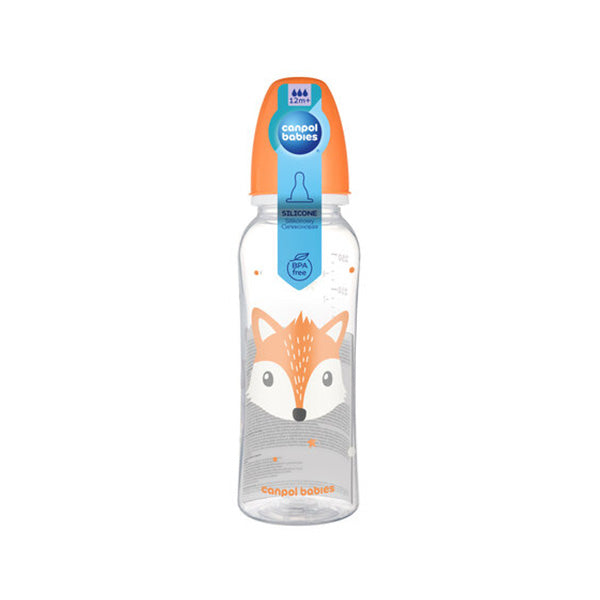 Canpol Babies Biberon Cu Gat Ingust 250ml Pp Cute - Imagine 6 [ps:31d5602b-4c1d-4adc-bbc2-6741b421b854]
