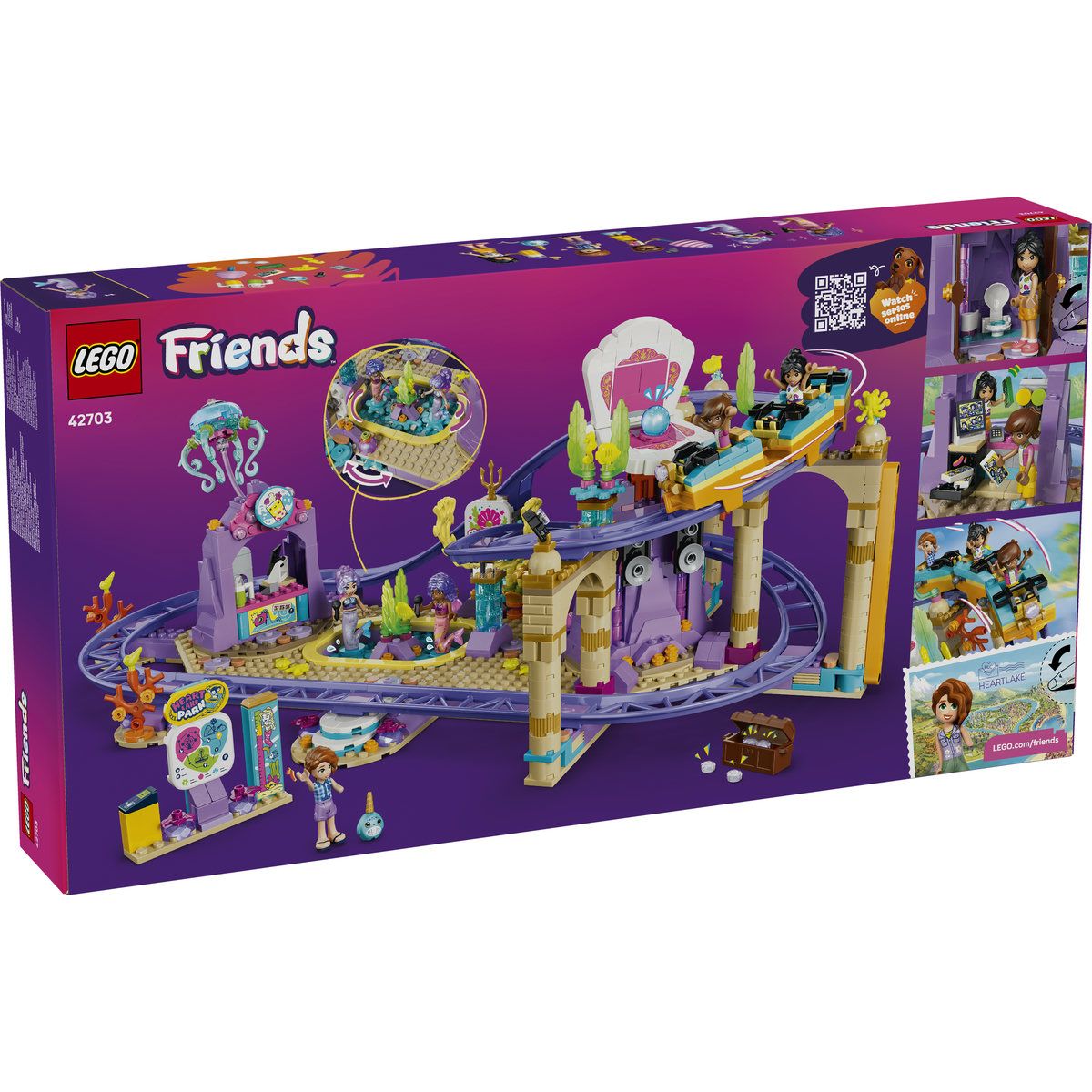 LEGO Friends Roller Coaster cu Sirene 42703 - Set - Default Title (9) [ps:c283c006-e83b-46fc-98e5-d40647a3e956]
